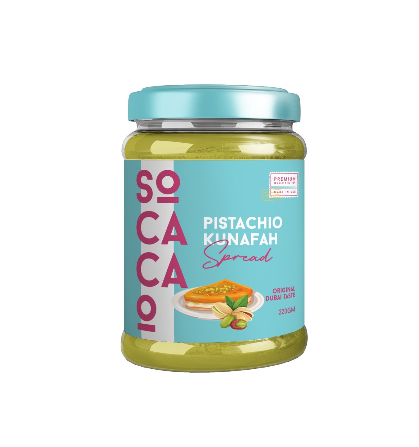 Pistachio Kunafah Spread