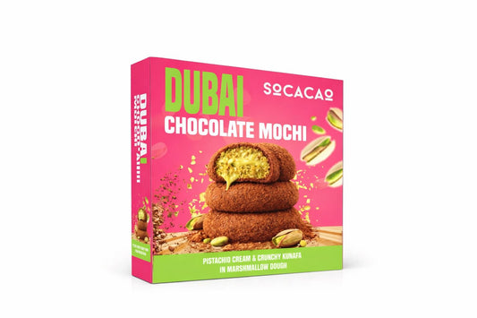 Dubai Chocolate Mochi (Pistachio Kunafah)