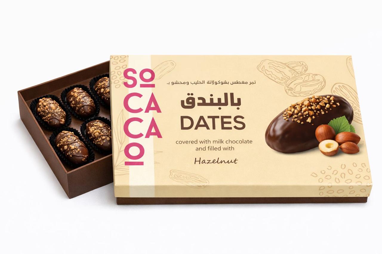 Hazelnut + covered with chocolate